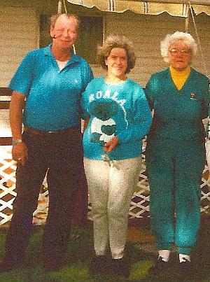 Skippy, partner Daphne and mother Joyce