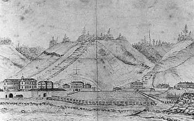 Norfolk Island settlement 1838