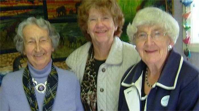 Valerie Mulvihill, Winsome Griffin and Fay Isitt