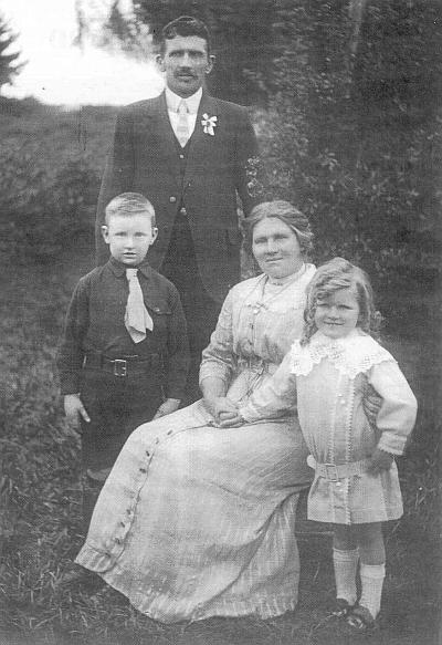 Son Gordon, parents William and Liz and son Henry Ludemann