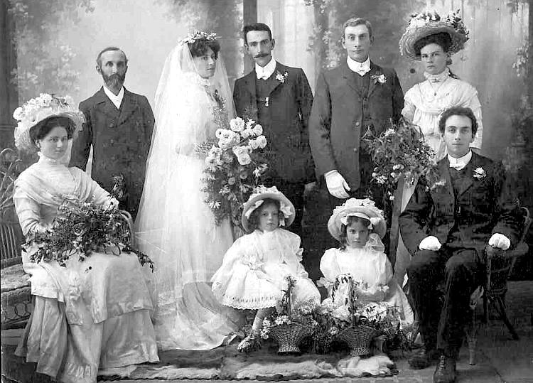 Marriage Edward and May Golding