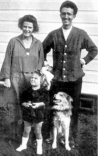 Eileen and Jack and their daughter Margaret