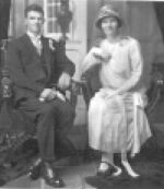 Marriage of Arnold and Amelia Tuer, April 8, 1925