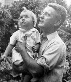 Bill Newsham with son John